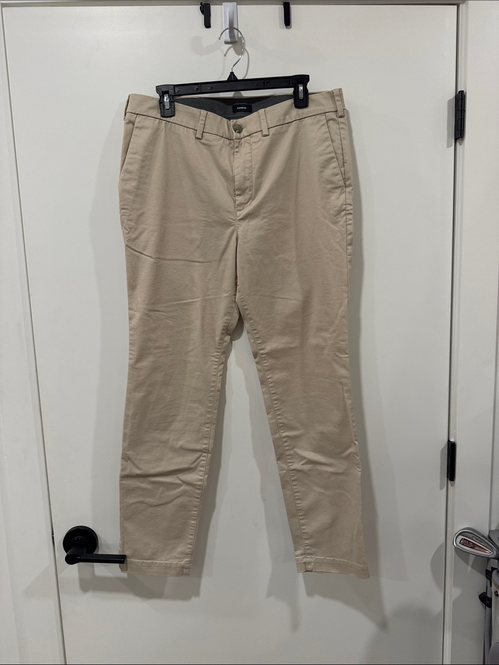 Express Khaki Skinny Chinos - Light Beige